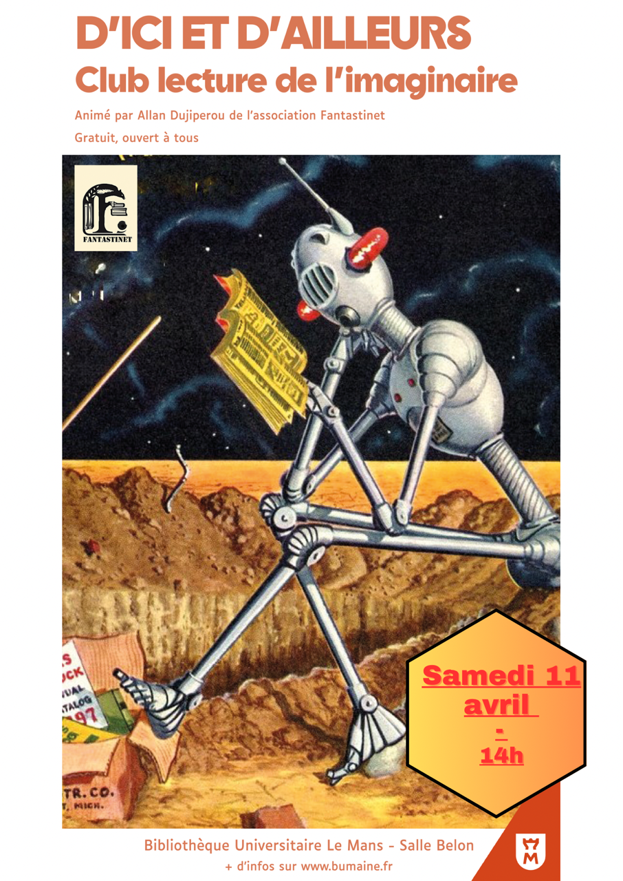 Club de lecture « D’ici et d’Ailleurs » d’avril 2026